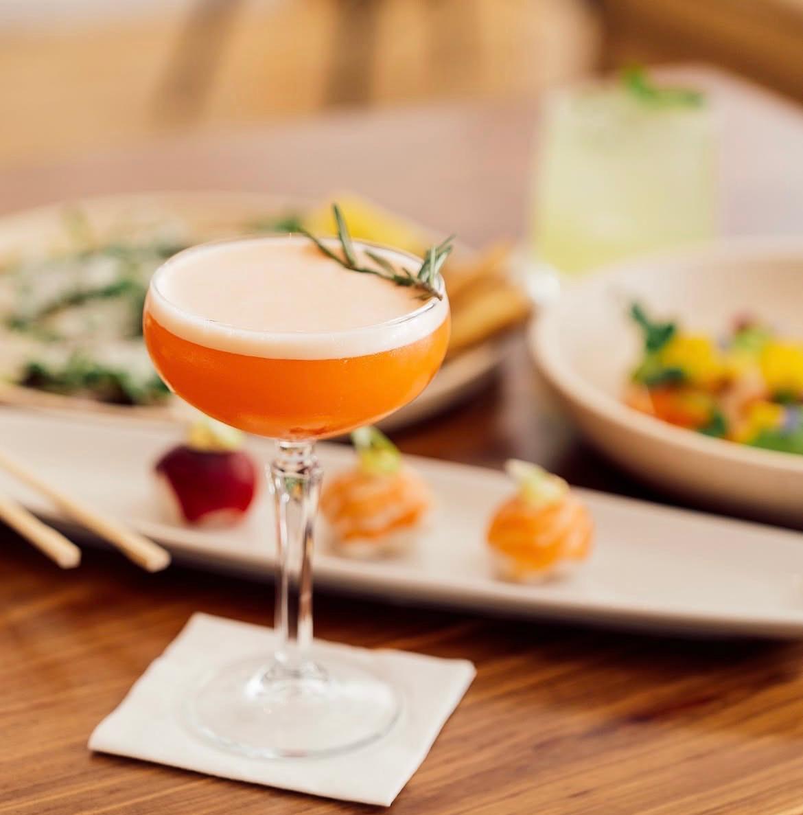 ALBA food and rooftop atmosphere